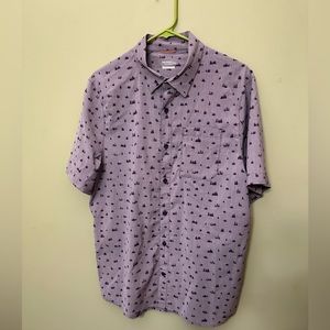 NWT Merrell men’s moisture wicking button up shirt